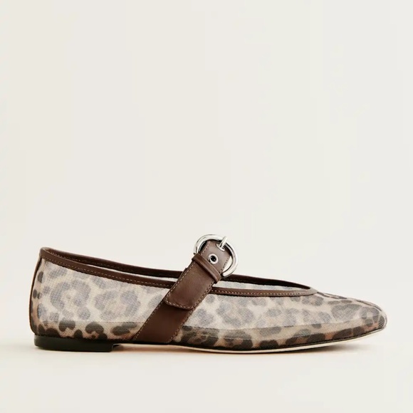 Reformation, 6.5, leopard Mesh - Picture 1 of 1